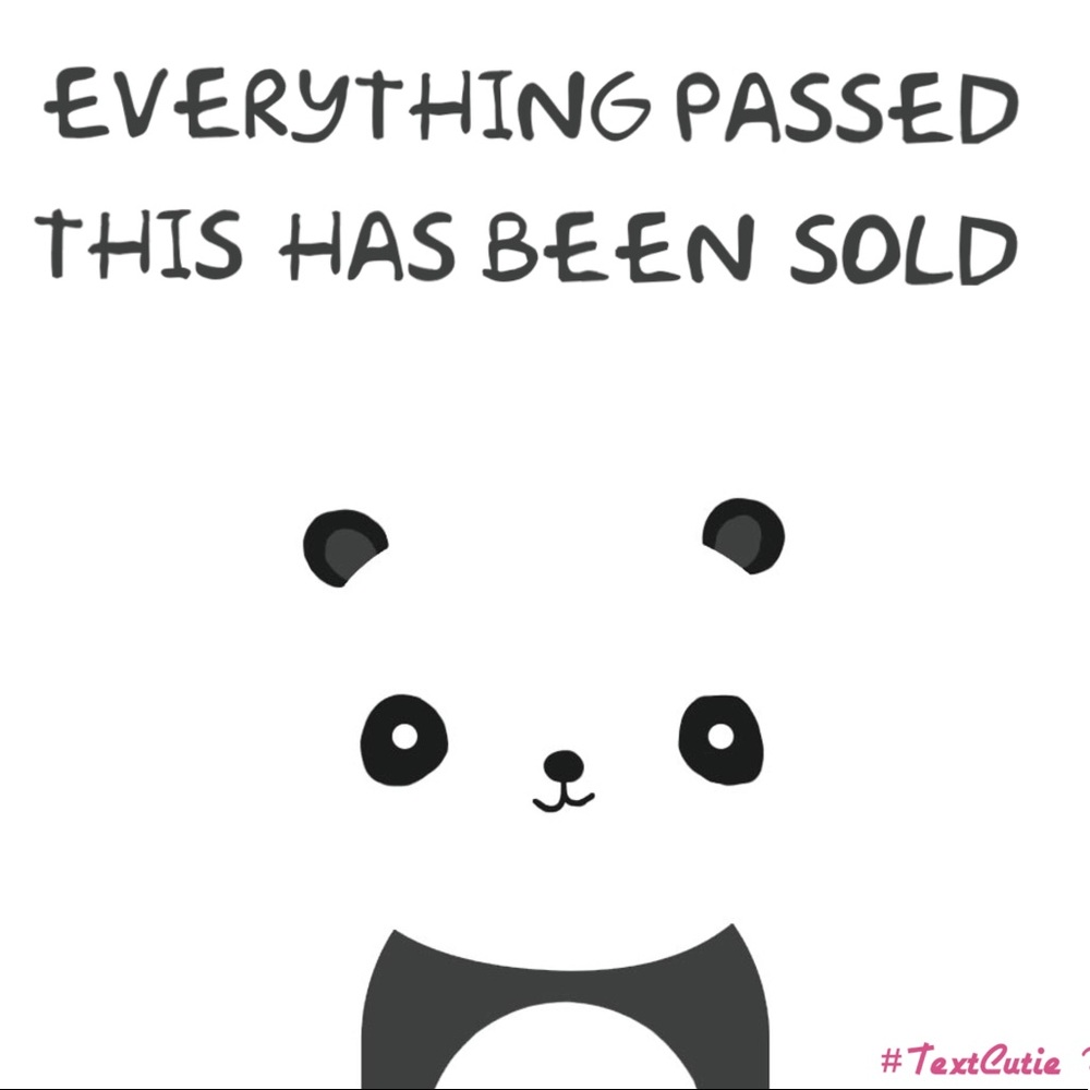 Sold items